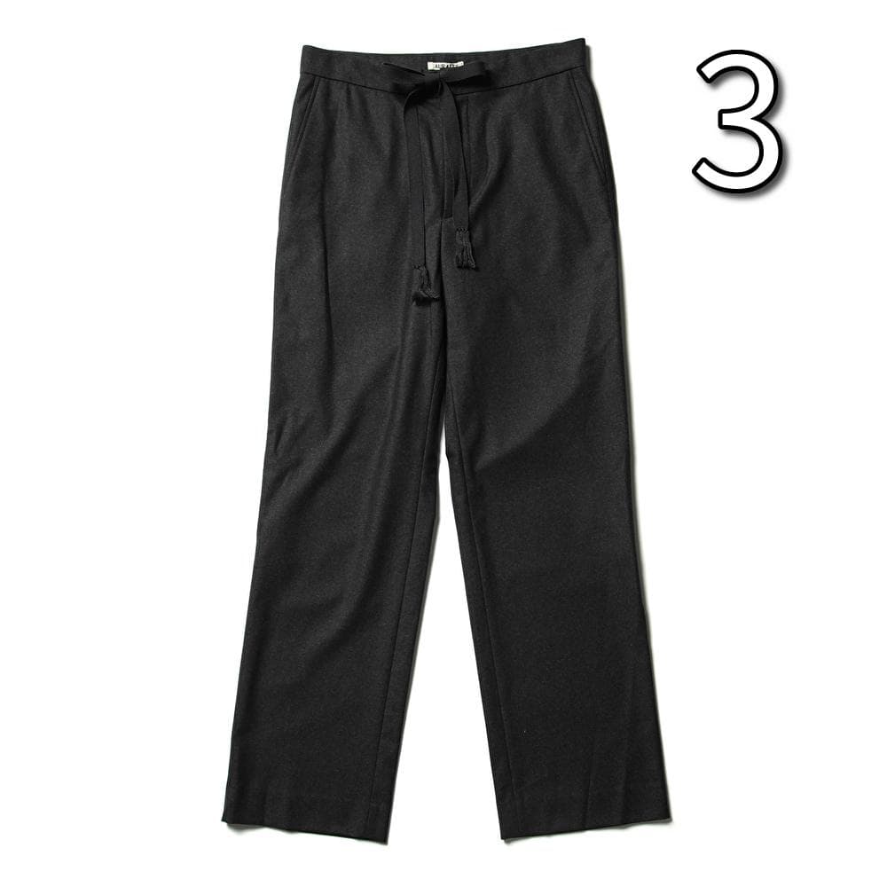 パンツ AURALEE WOOL FULLING FLANNEL SLACKS 3