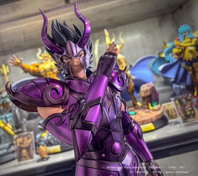 聖闘士星矢 カプリコーンシュラ（冥衣)ガレージキット ガレキ スタチュー1/6