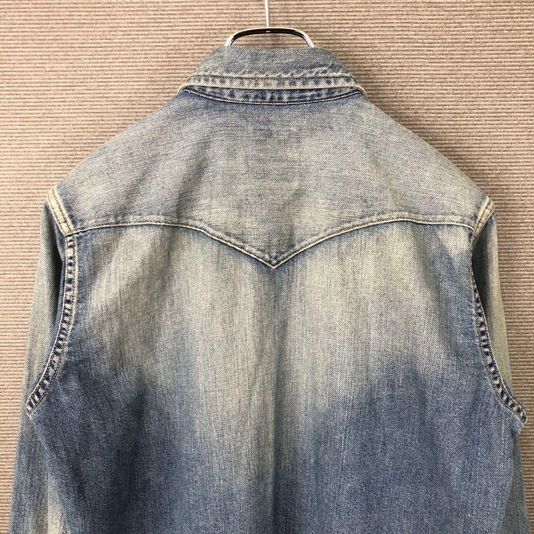 MADISON BLUE ウェスタンデニムシャツ 0 ブルー