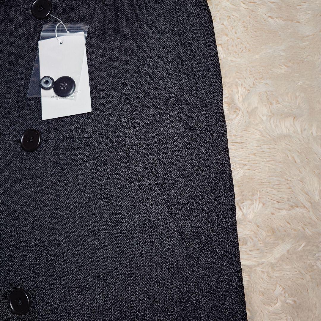 ビューティ＆ユース ヘリンボーン ジャンパースカート＆ジレ ブラック XS 現行