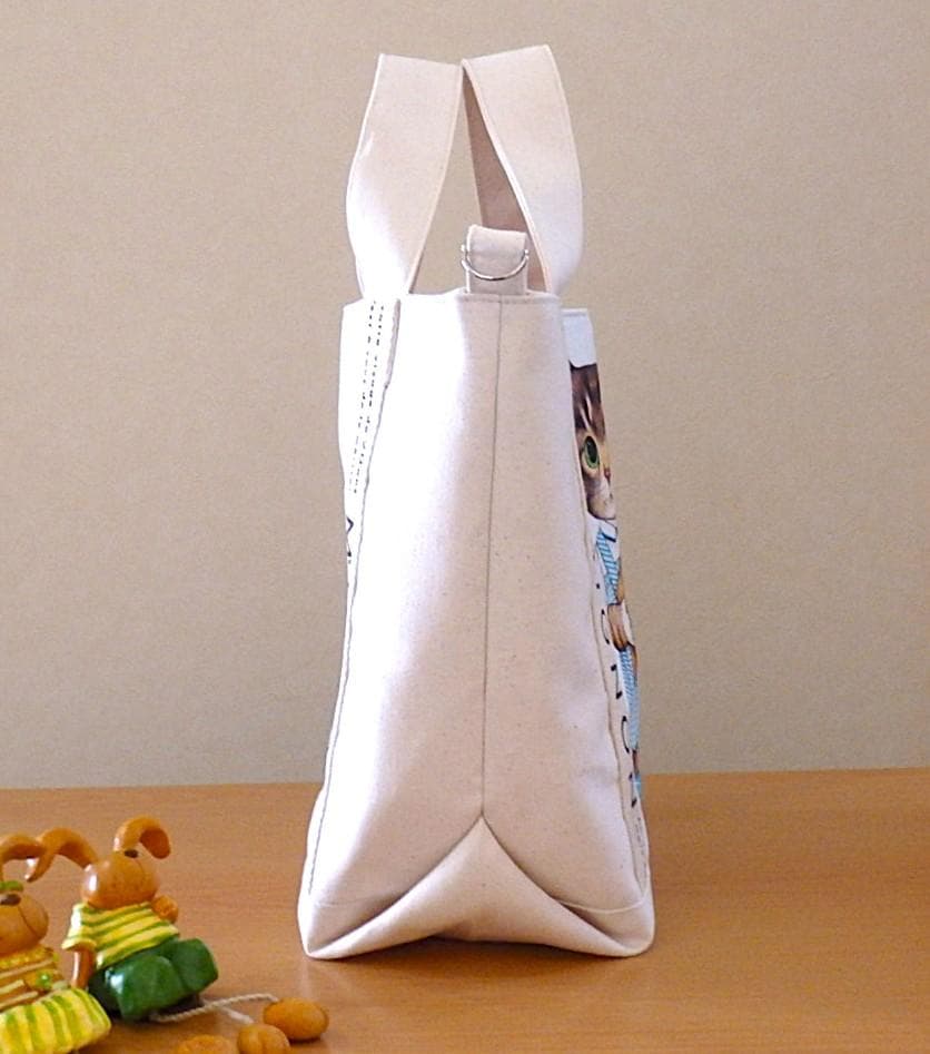 ハンドメイド　大人のシンプルトートバッグ他４点のおまとめ