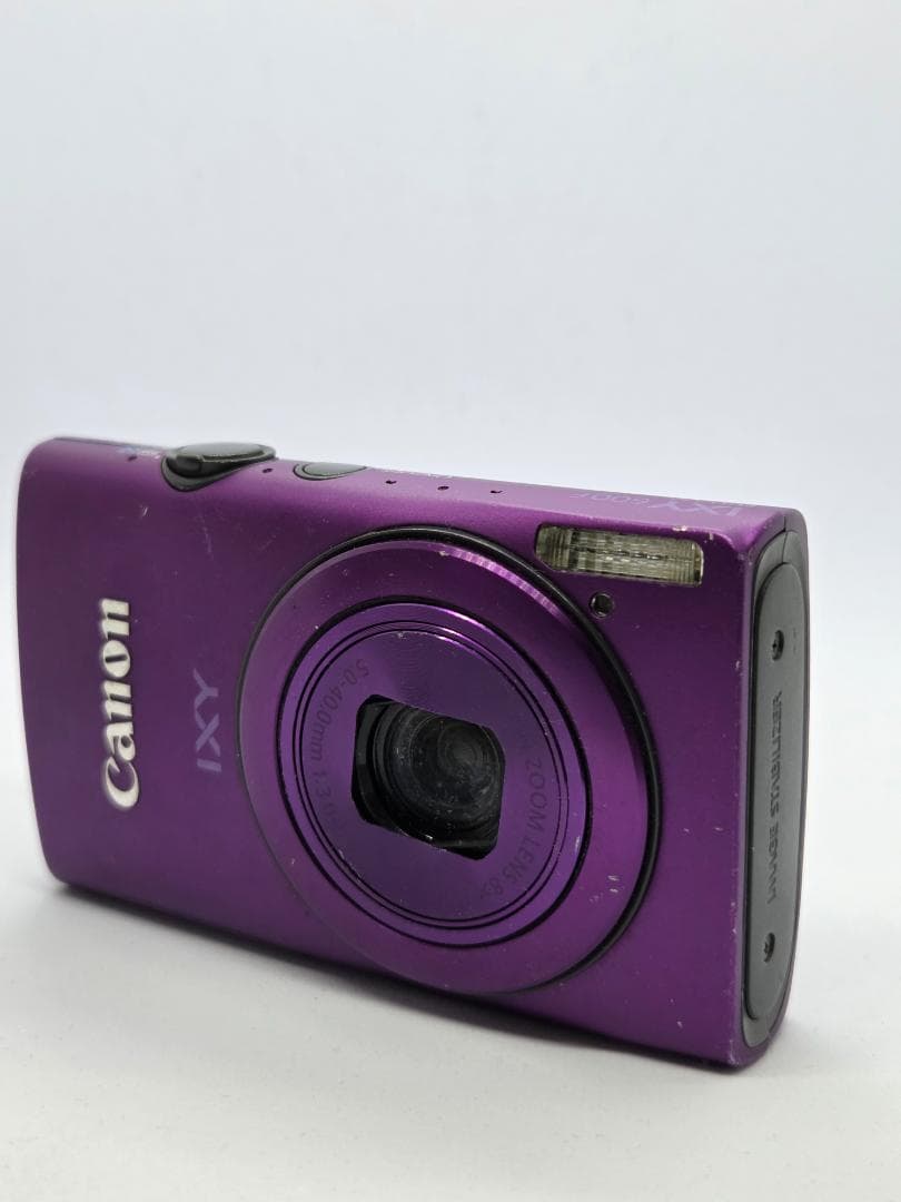 【ジャンク】キャノン Canon IXY 600F パープル デジタルカメラ