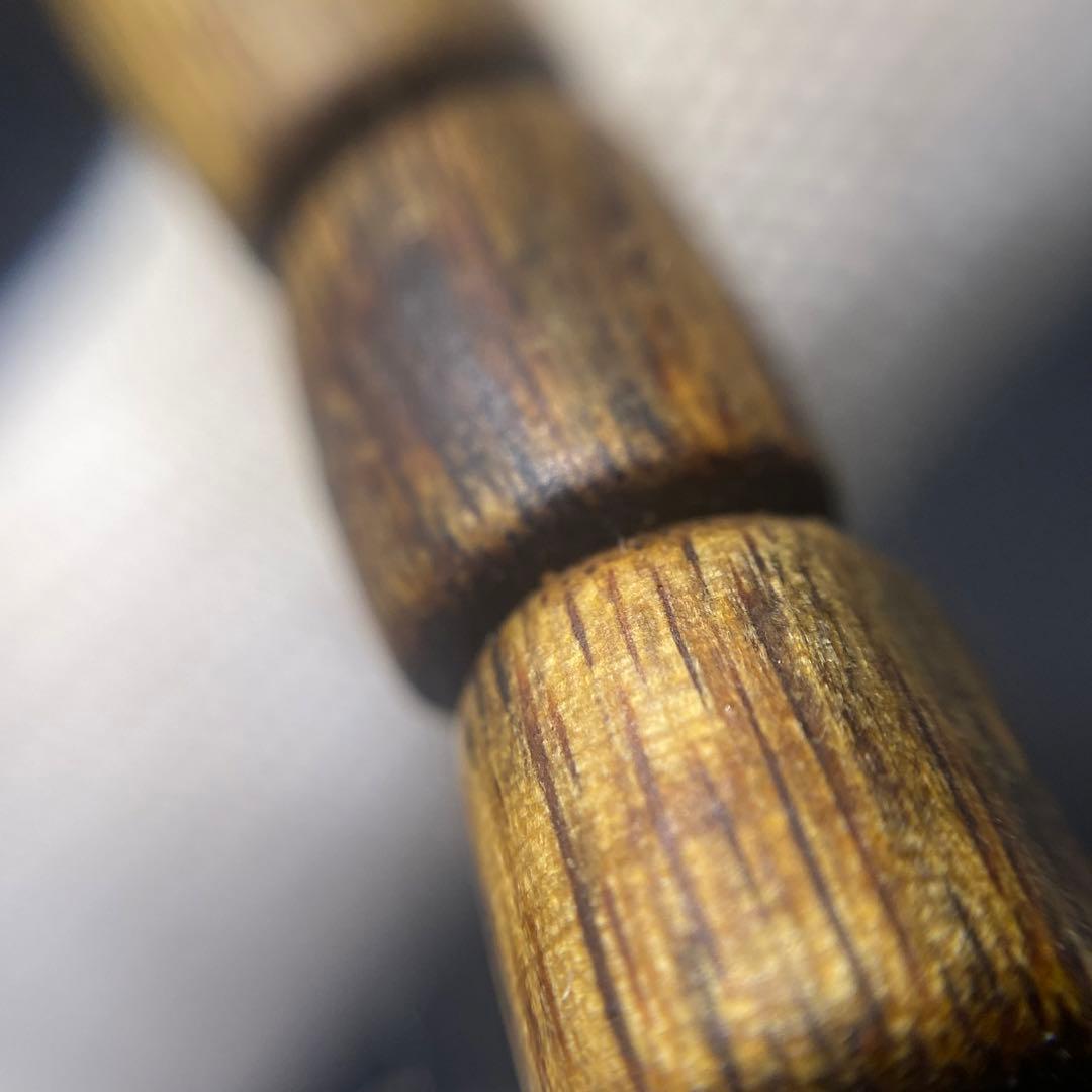 伽羅数珠　ブレスレット　瞑想　癒し　香木　沈香　お香　7mm