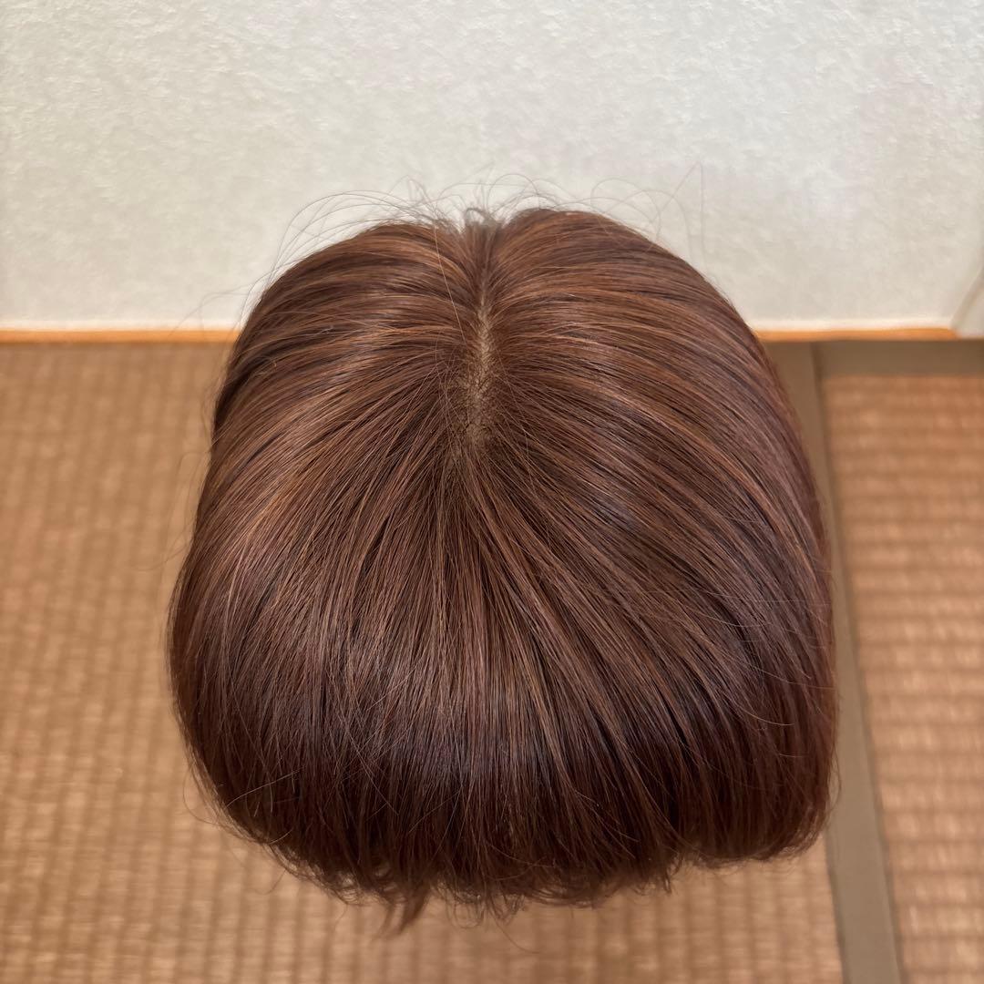 ブラウン ショートボブウィッグ