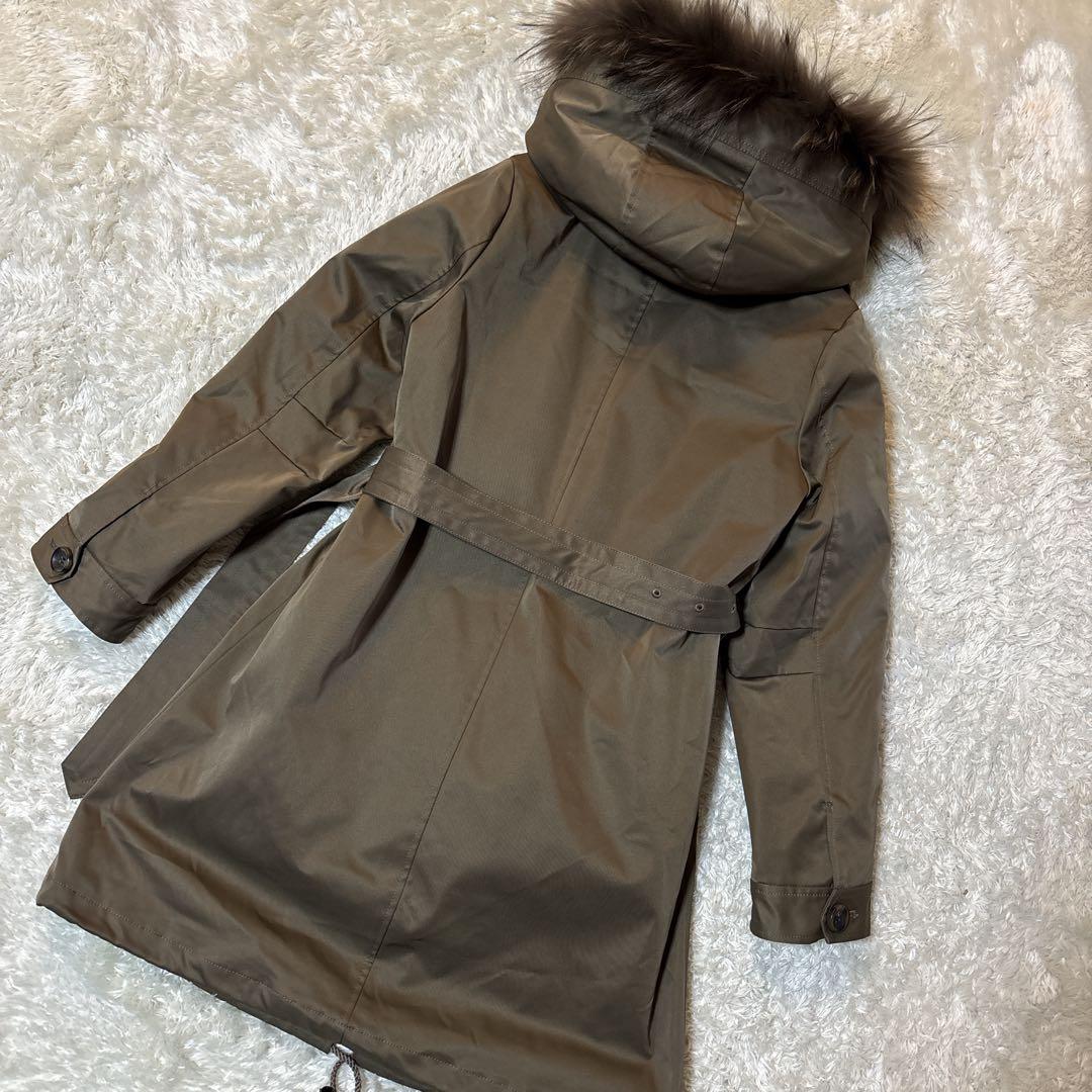 美品＊4WAY バーニーズニューヨーク ナイロンコート 撥水 ライナー 38