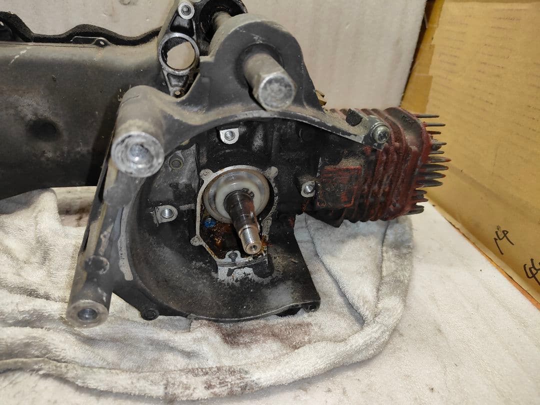 グランドアクシス エンジン クランキングOK