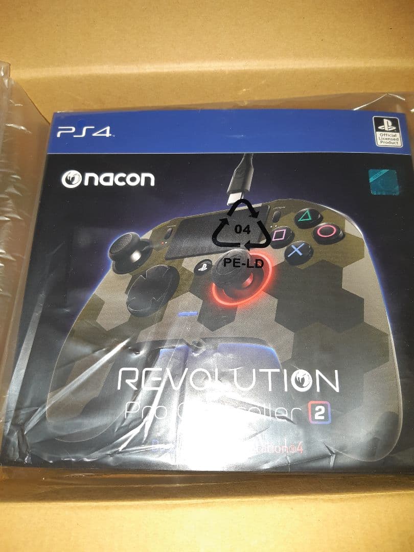 ナコン　レボリューション　プロ　コントローラー　2　限定色　PS4　カモグリーン
