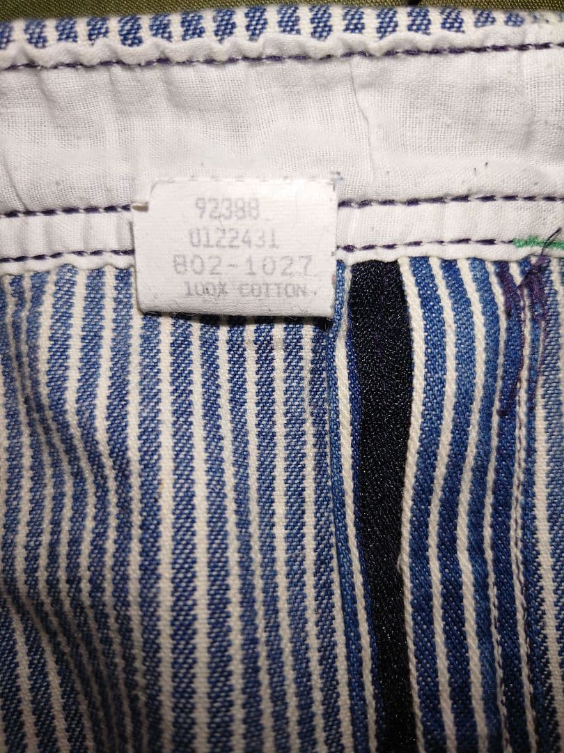 ビンテージ 60s 70s オシュコシュ オーバーオール ヒッコリー ダブルニー