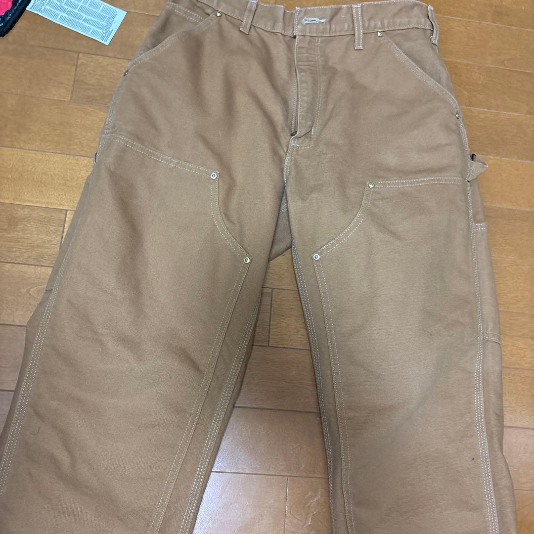 Carhartt ブラウン ダブルニー