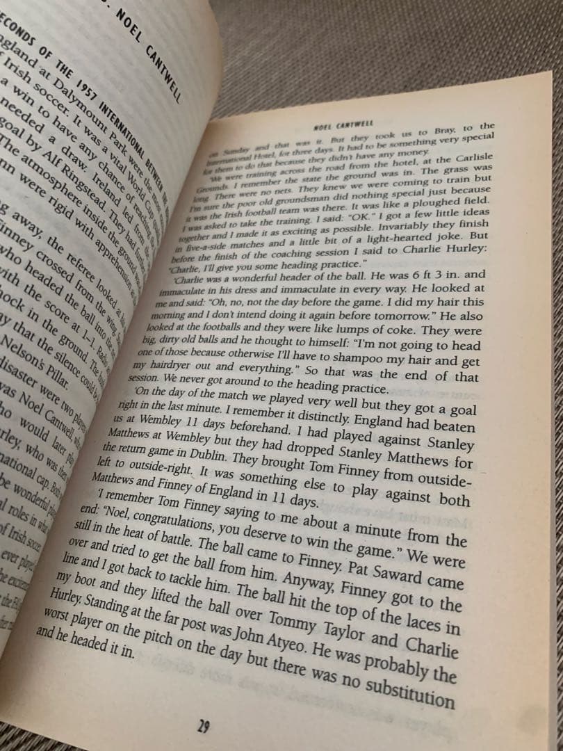 洋書 IRELAND'S SOCCER TOP 20