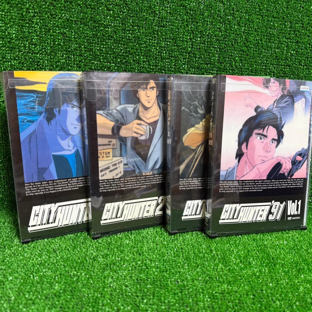 【DVD】シティハンター・全26巻(1期〜4期)+ルパン三世VSキャッツアイ