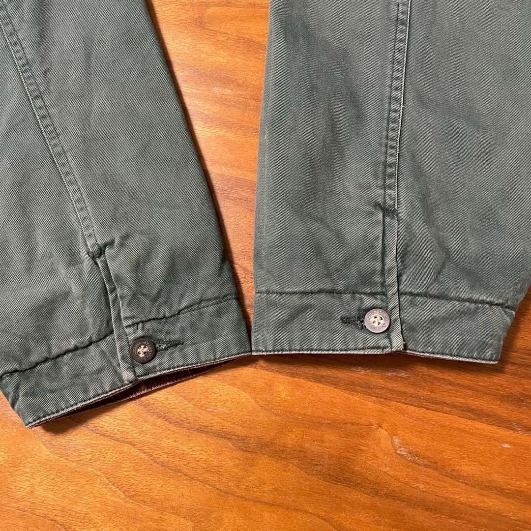 【90s】セントジョンズベイ ハンティングジャケット カバーオール グリーン 緑