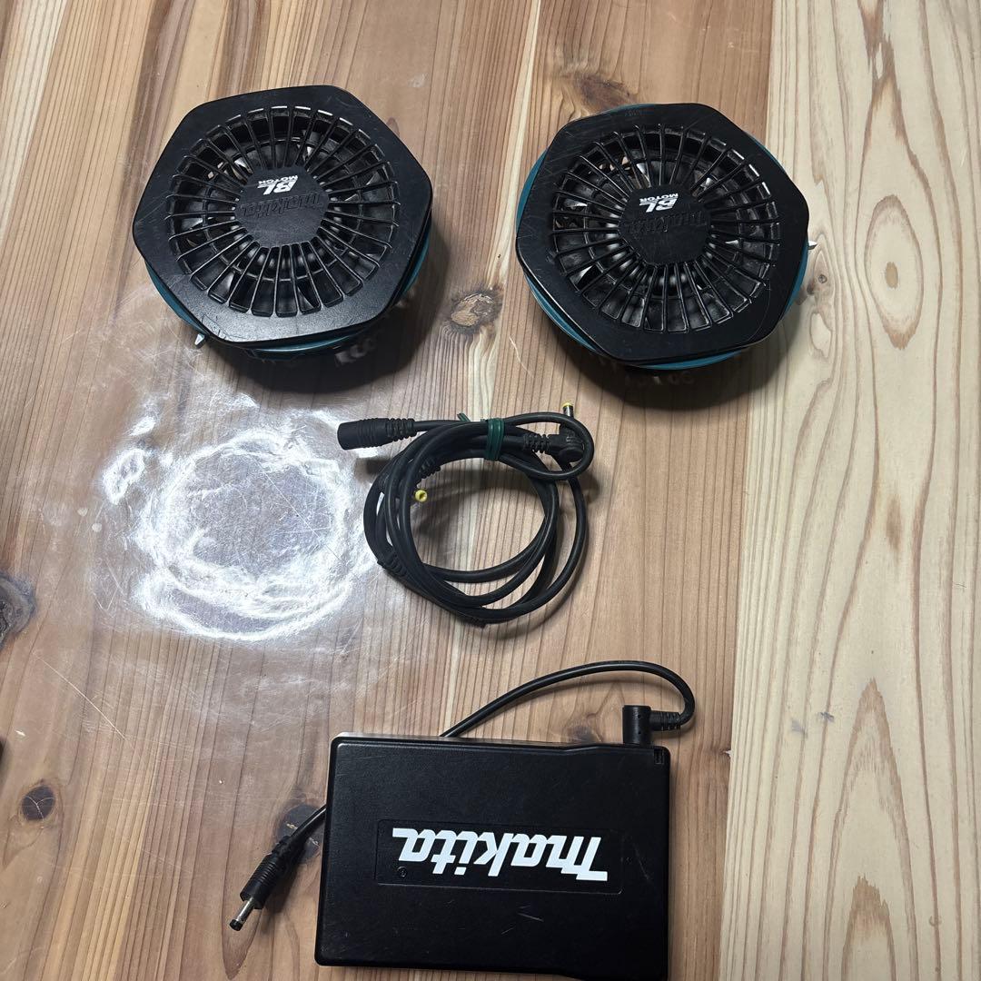 (N502)Makita 空調服用ファン 2個セット