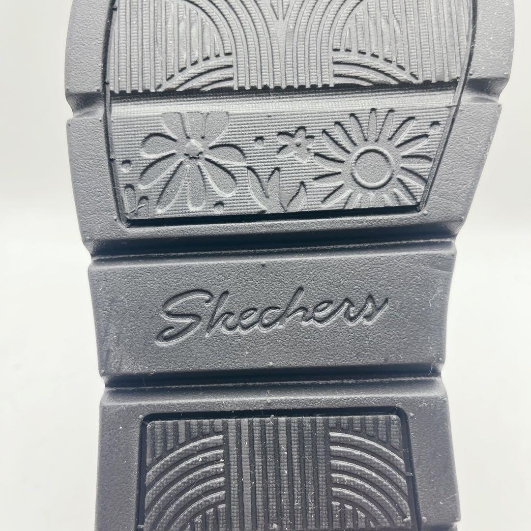 25AW 極美品✨スケッチャーズ スリップインズ ムートンブーツ 黒 ボア 23