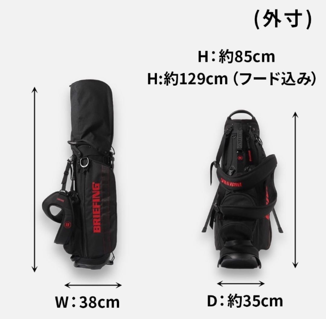 【新品】ブリーフィング／キャディバッグ／TL CR-4 #03