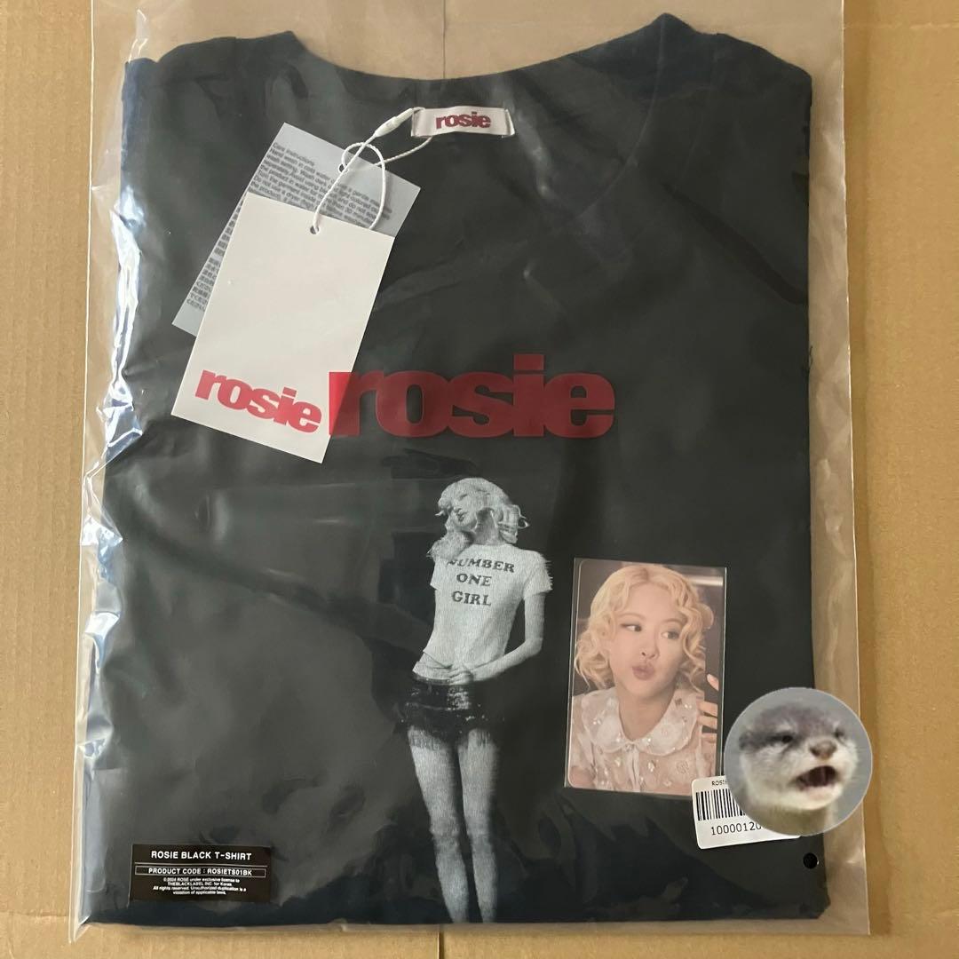 BLACKPINK ロゼ rosie ロージー ROSIE BLACK Tシャツ