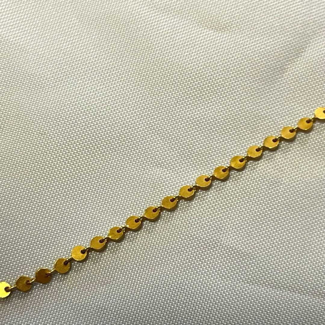 定価65万 マリーエレーヌドゥタイヤック ミニチュア・パイエット ネックレス 金