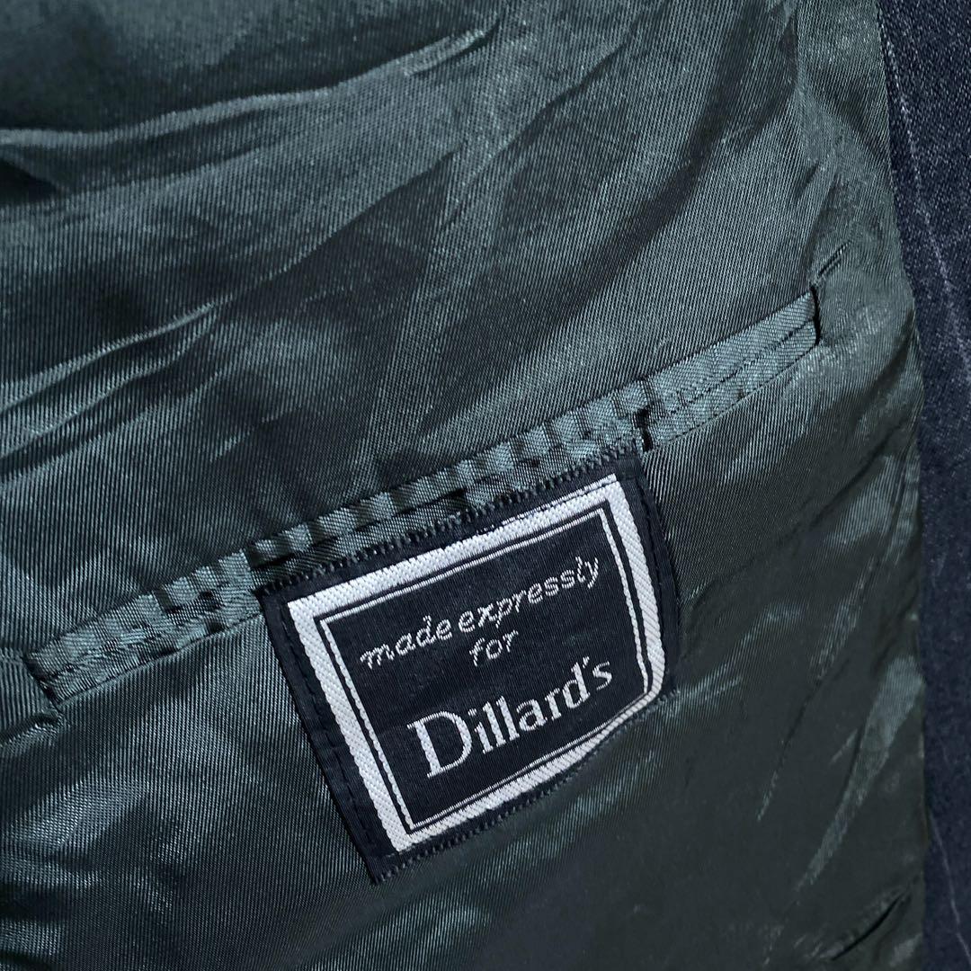 ディオール テーラード ジャケット スーツ ストライプ L ジャケット グレー