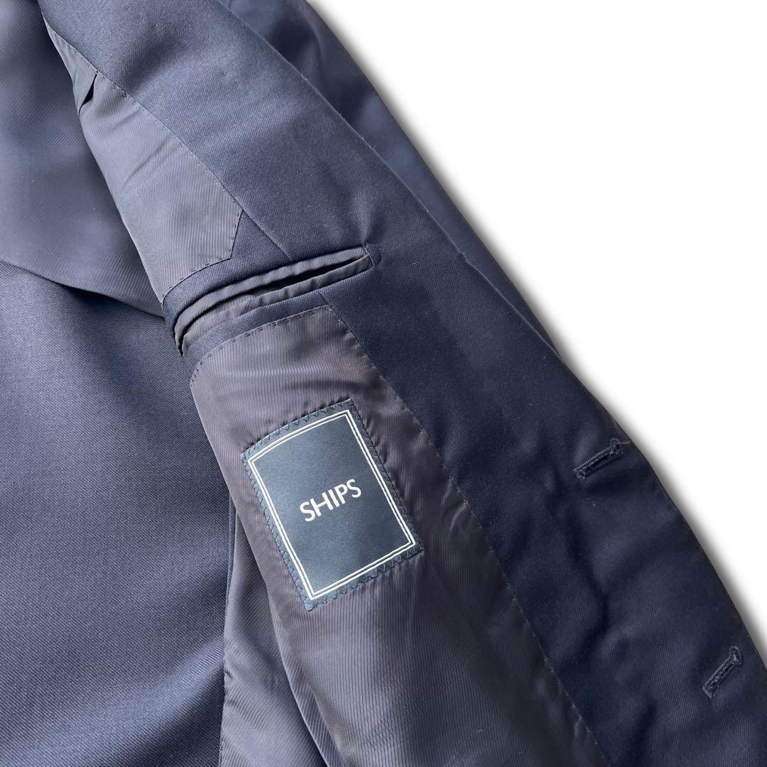 美品 DORMEUIL SHIPS 別注素材 ANCHOR スーツ 44