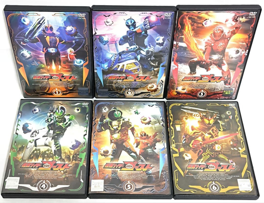 仮面ライダー ゴースト/6作品【DVD】全18巻セット