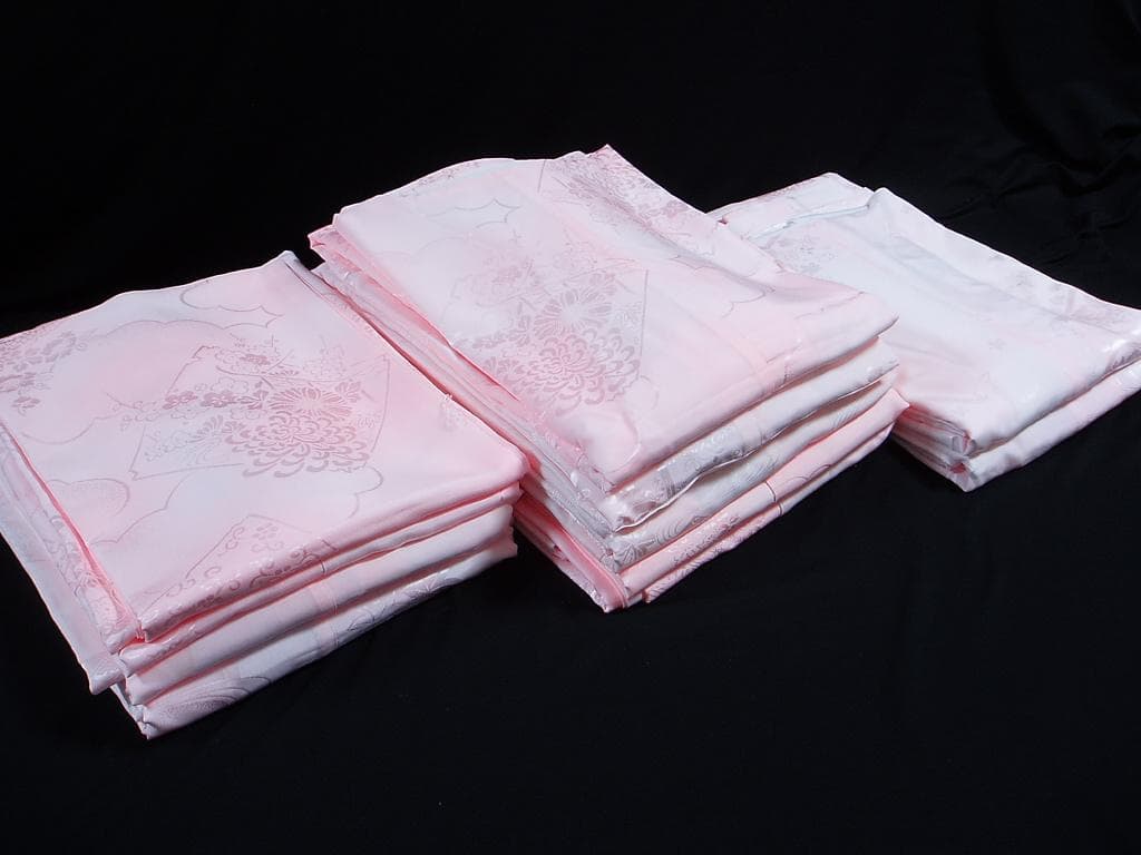 【hirotan】26◇すべて振袖用長襦袢化繊10点極美品未使用品?まとめ売り◇