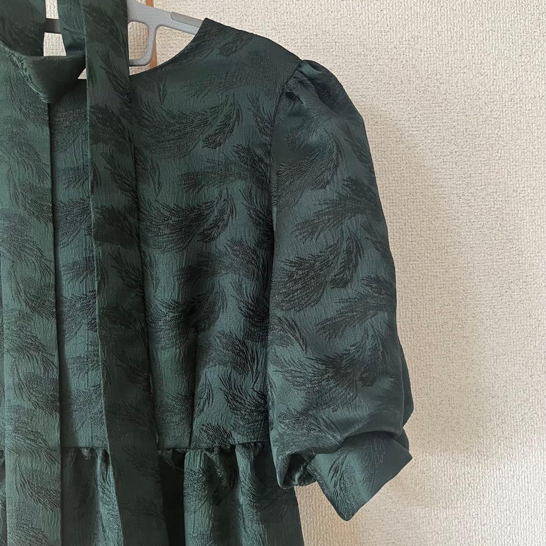 【週末SALE♡】etoll. パフスリーブドレス