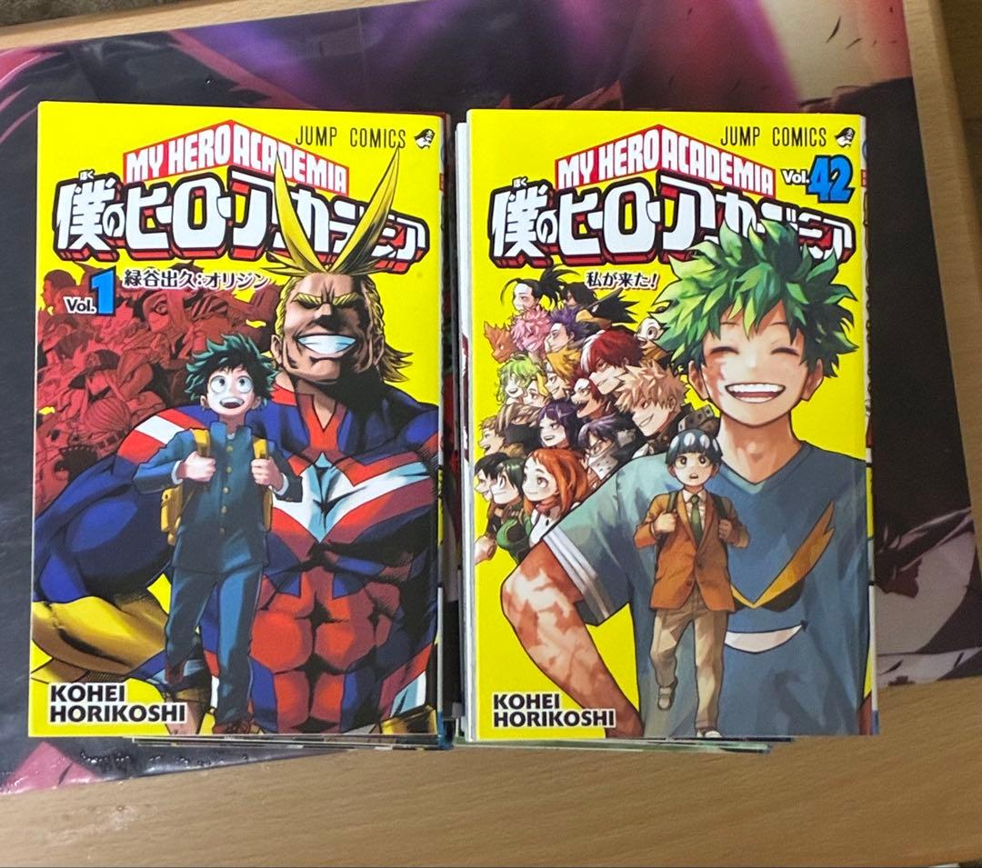 僕のヒーローアカデミア　全巻　帯無し　映画特典 R、W、N巻