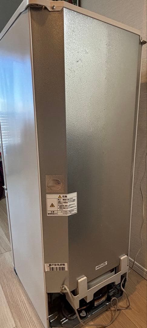 三菱冷凍冷蔵庫　２ドア　単身用　美品