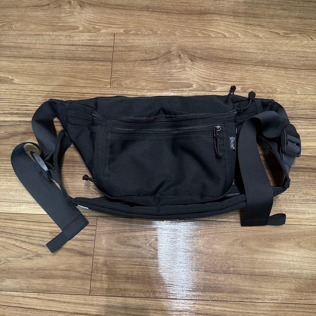 Hug育バッグ　ブラック　2025年リニューアル版　ヒップシート