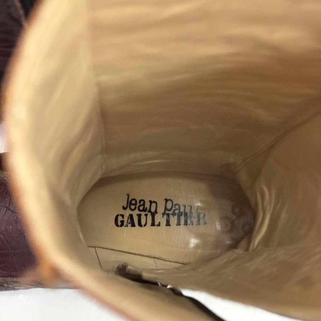 Jean Paul GAULTIER ジャンポールゴルチェ クロコ ロングブーツ