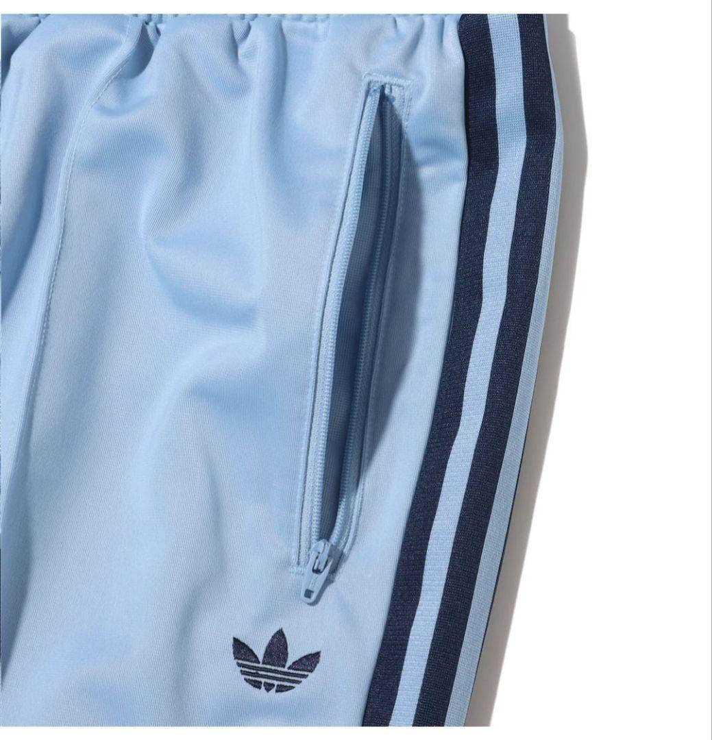 adidas ベッケンバウアー ジャージ トラックパンツ ブルー 新品 M 青