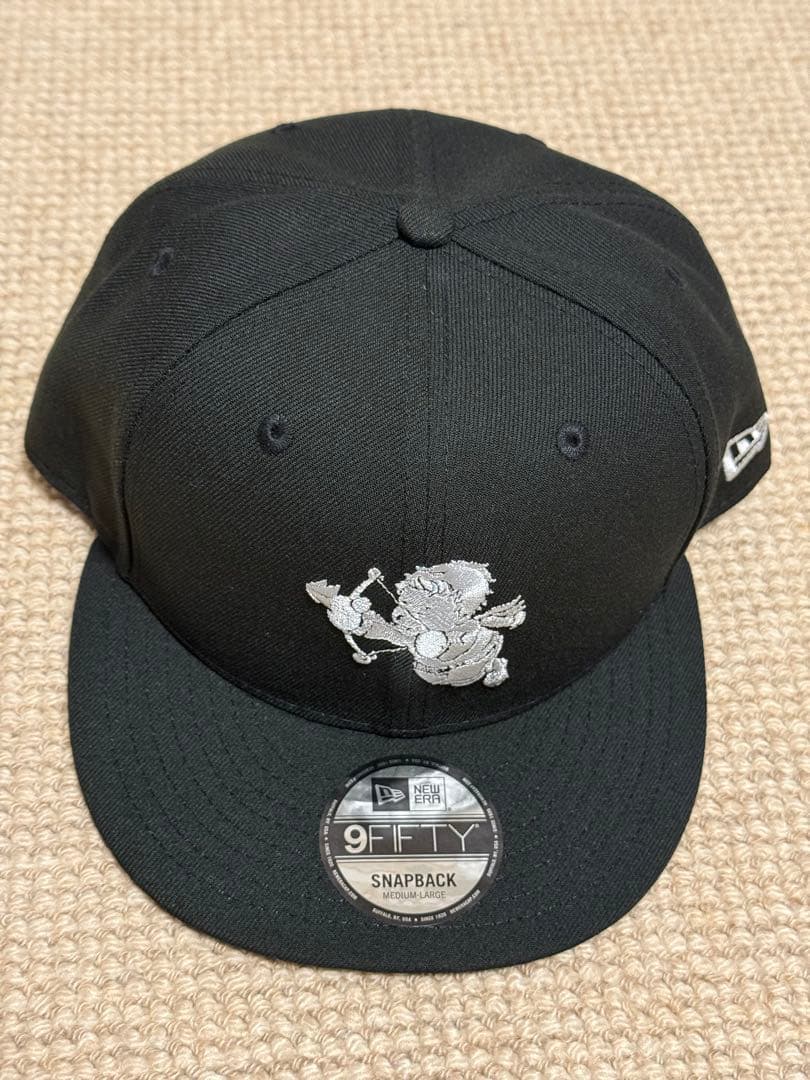 会場限定品！　中谷潤人×New Era コラボ9FIFTY ブラックキャップ