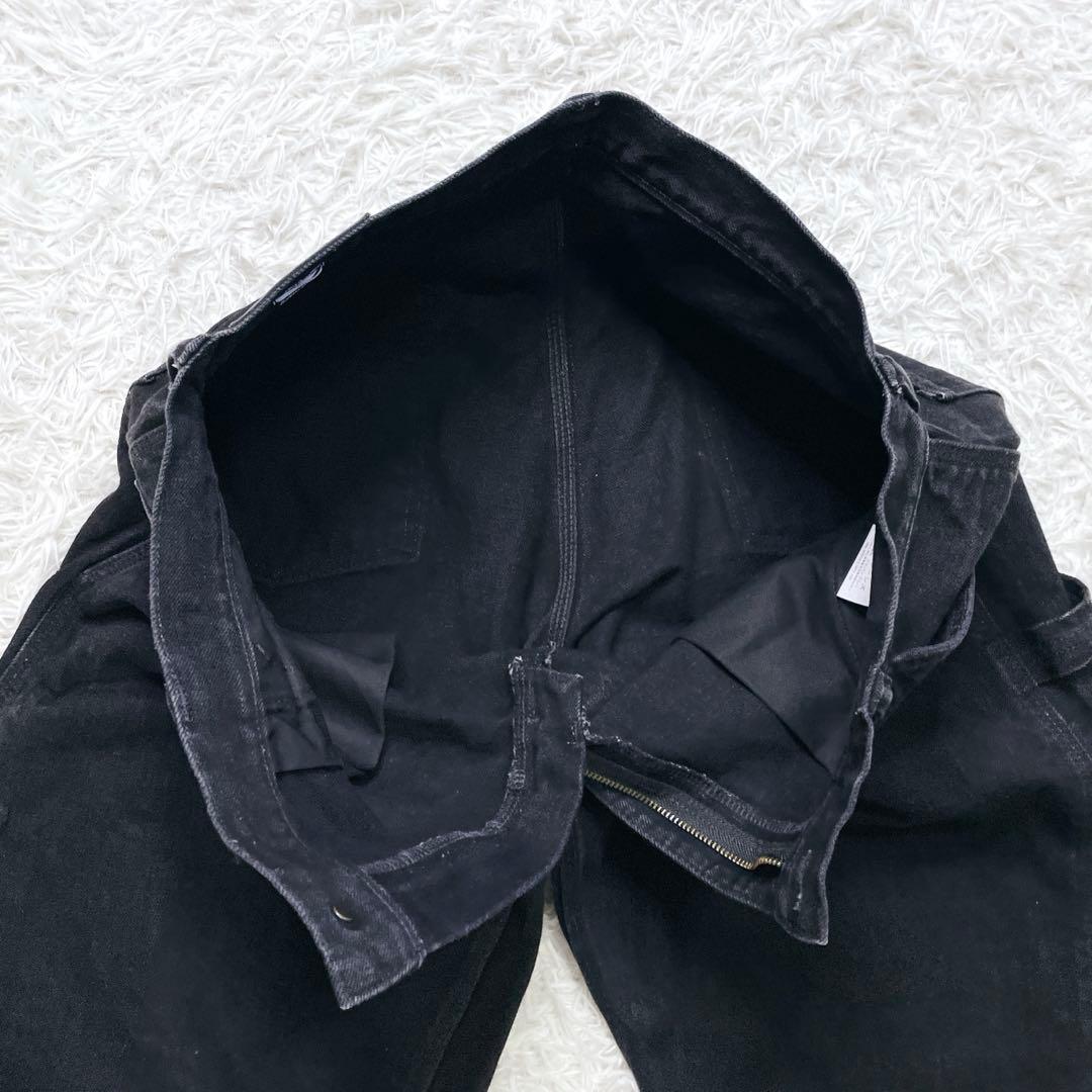 桃太郎ジーンズ ペインターデニム W34 ブラック デニムパンツ ジーンズ