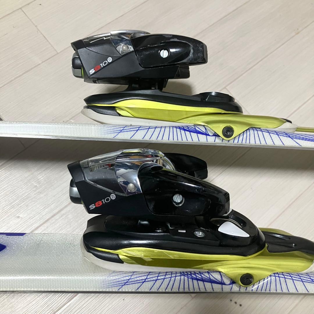 【良品】SALOMON DEMO8P3サロモン スキー160/ケース.ストック付