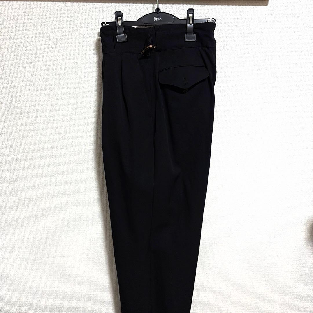 M*.様 【24AW】THE RERACS グルカスラックス 48 Black