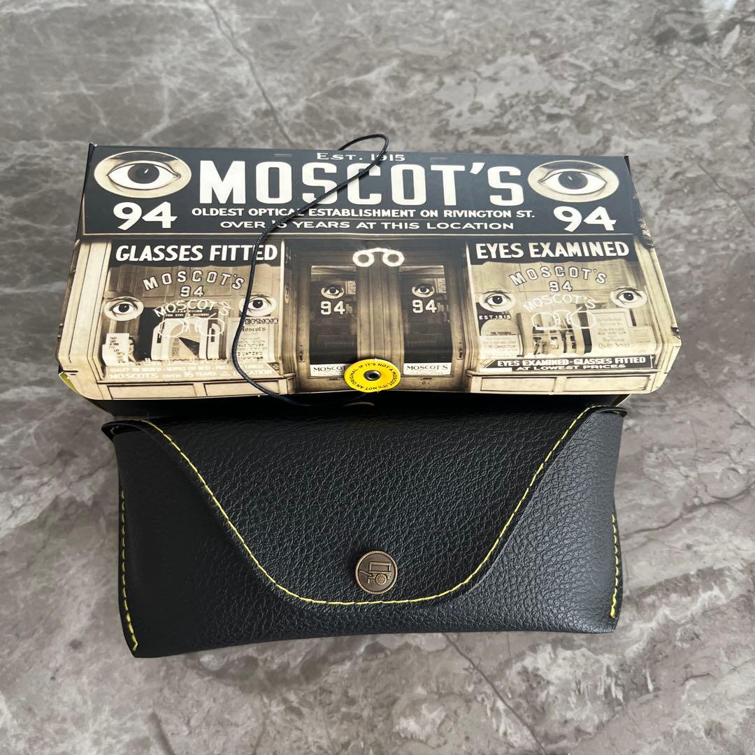 モスコット　MOSCOT レムトッシュ　ブラック　46 ノーズパッド