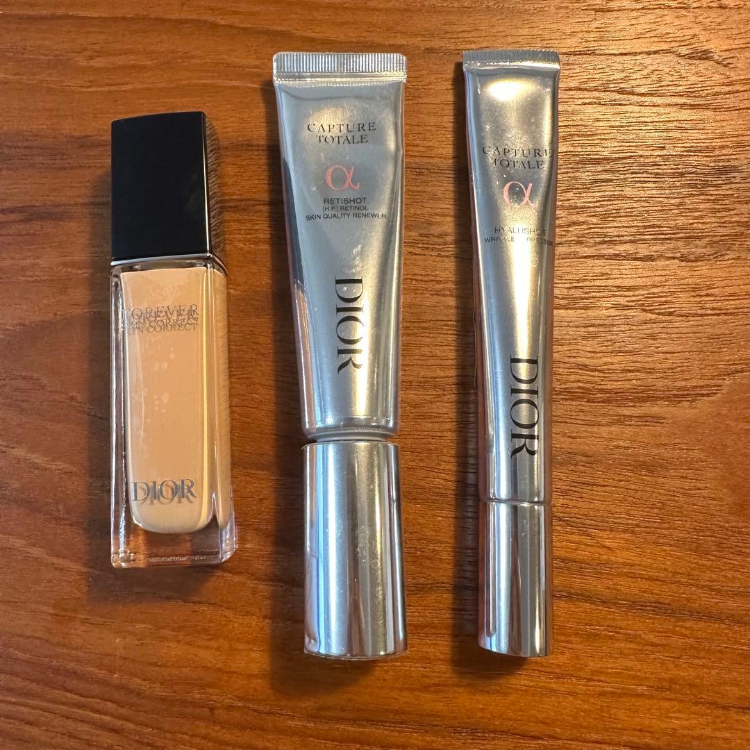 Diorセット ヒアルショット レチショット フォーエヴァースキン