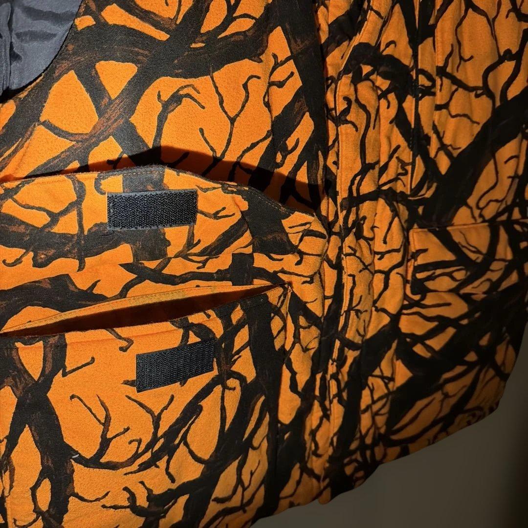 MASSES マシス VEST BLAZE グラフィック　ベスト オレンジ