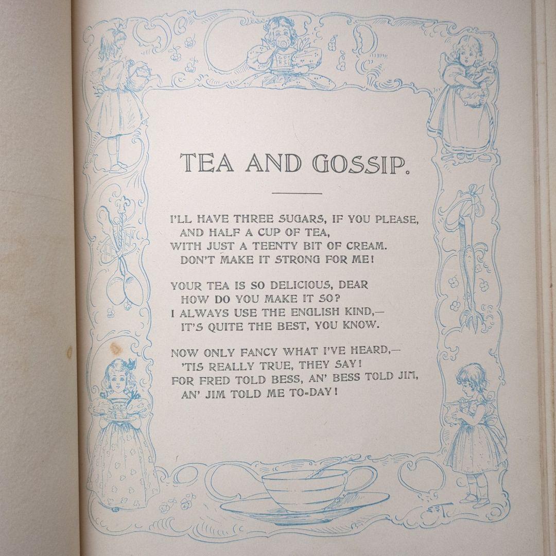 超稀少モードハンフリー 児童書 洋書古書 絵本 ヴンテージ ヴィクトリアン