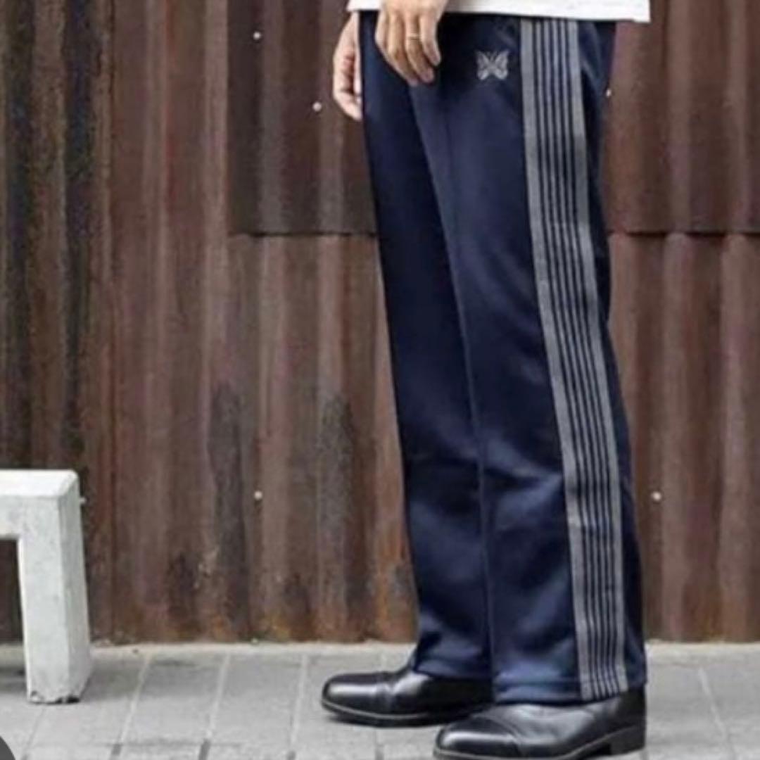 ニードルス ジャージパンツ ネイビー　トラックパンツ 新古品　M