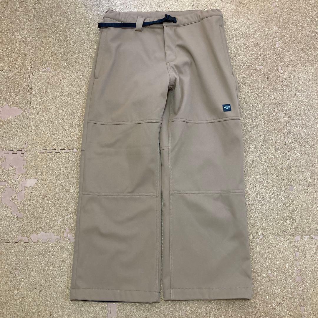 【美品】アンセムANTHEMスノボウェアスノボー スノーボード Mメンズベージュ