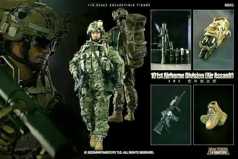 早い者勝ち 1/6 フィギュア アメリカ軍第101空挺師団 Minitimes