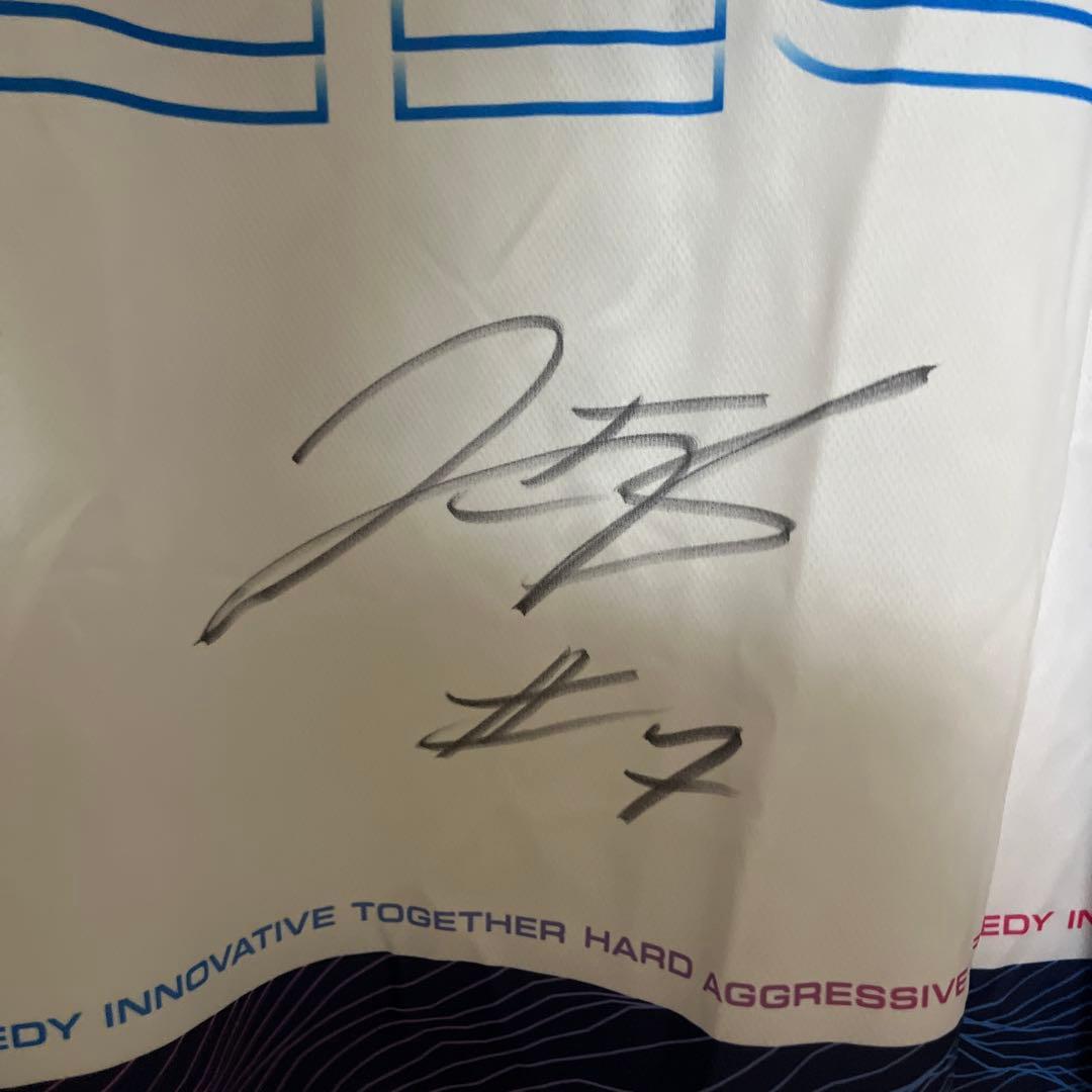 りょう318★長崎ヴェルカ #7 JB選手 サイン入りホッケーシャツ