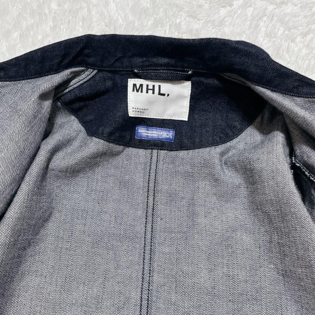 極美品✨MHL. デニムジャケット Gジャン　インディゴブルー　36 日本製