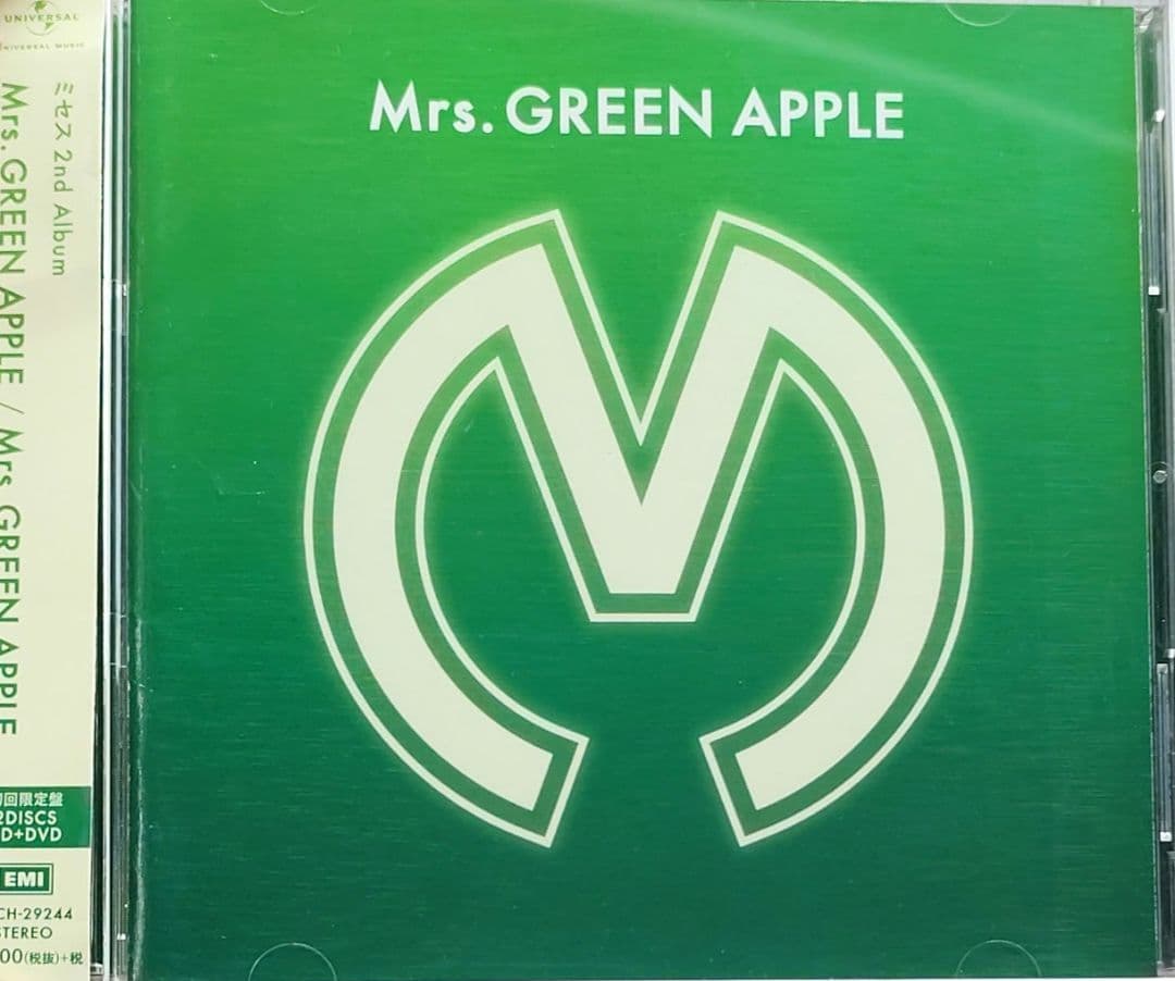 Mrs.GREEN APPLE　CDアルバム　初回限定盤　DVD付