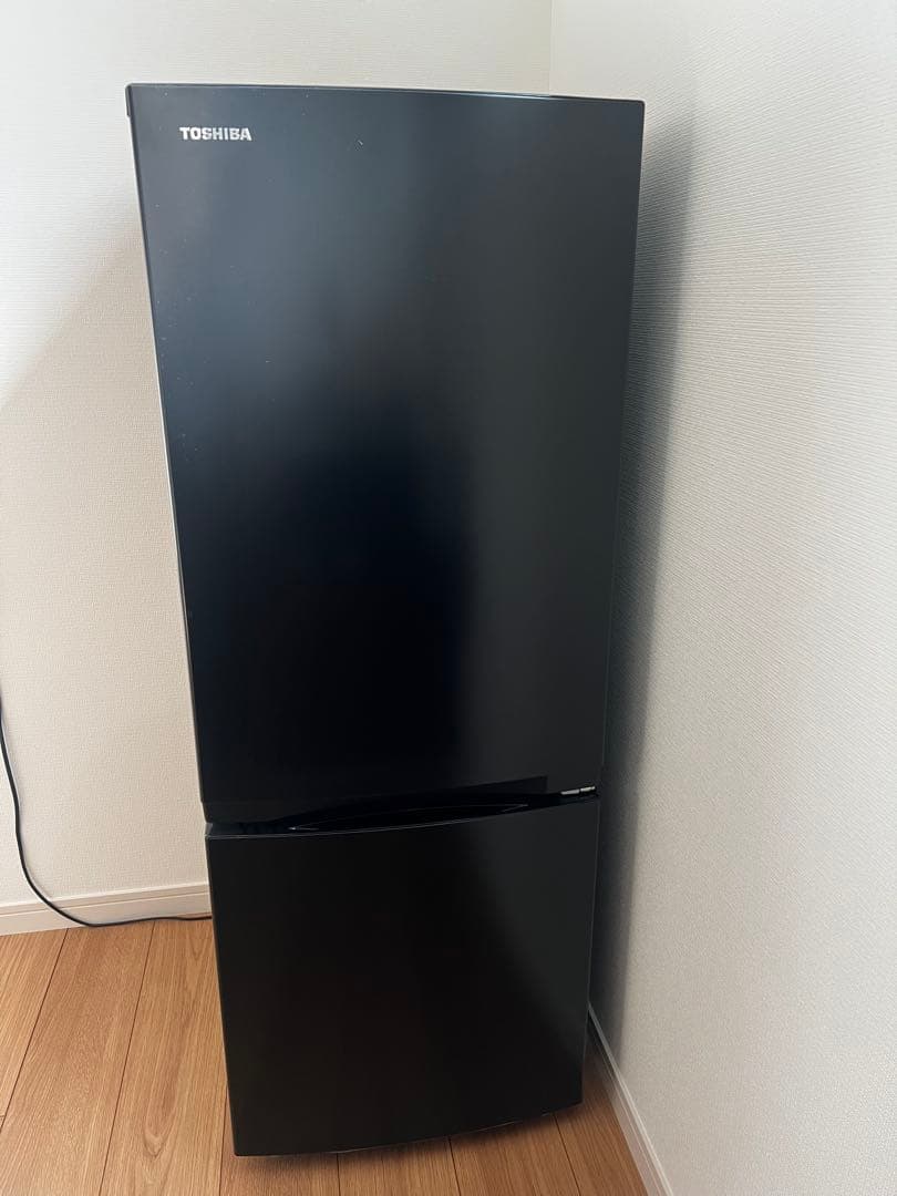 TOSHIBA 2022年製 冷蔵庫153L ブラックGR-T15BS