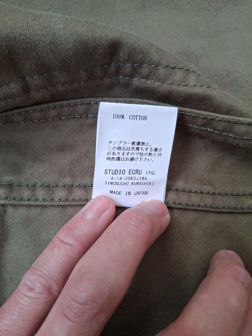 FOB FACTORY フレンチ モールスキン ジャケット サイズ2, M