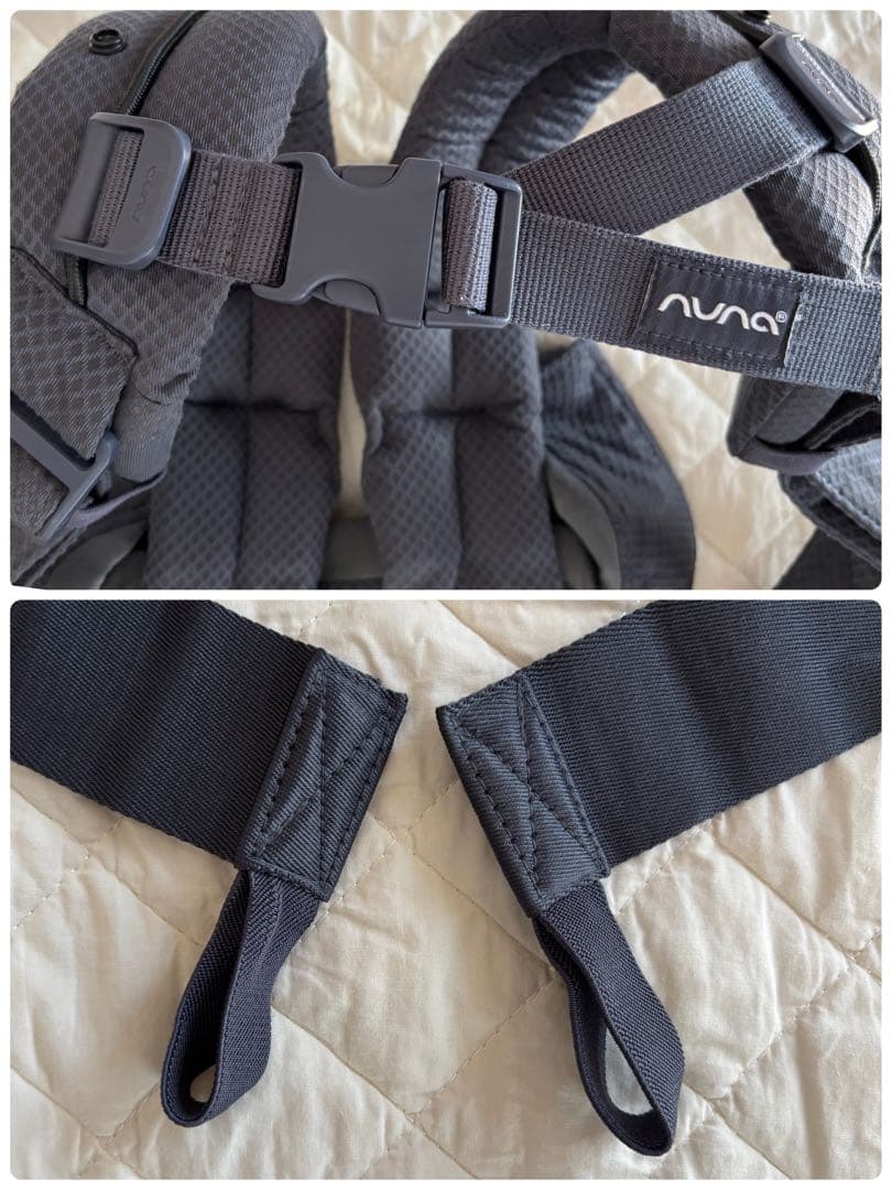 【美品】nuna ヌナ カドルクリック　デニム【おまけ付き】