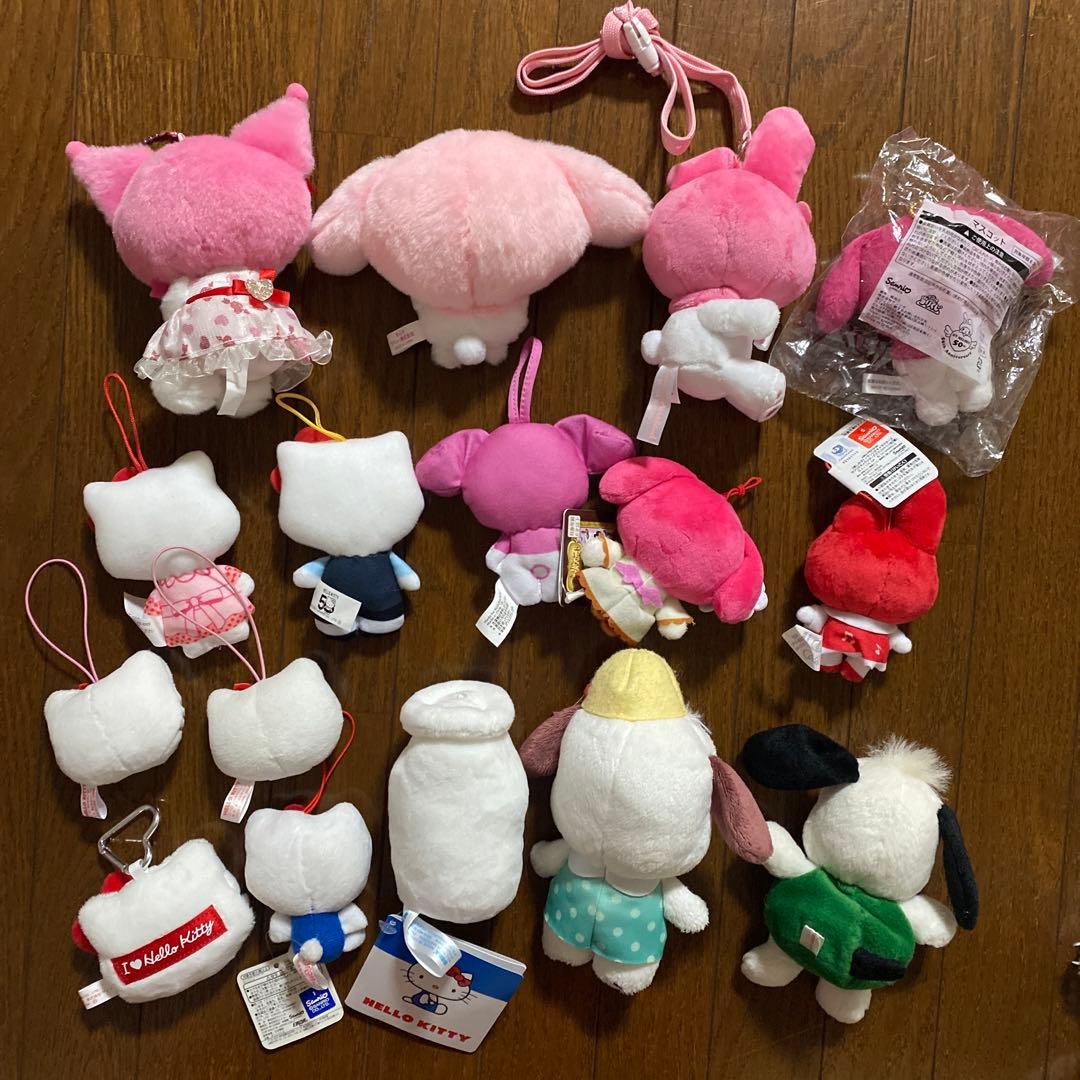 サンリオ　ぬいぐるみ　マスコット　まとめ売り