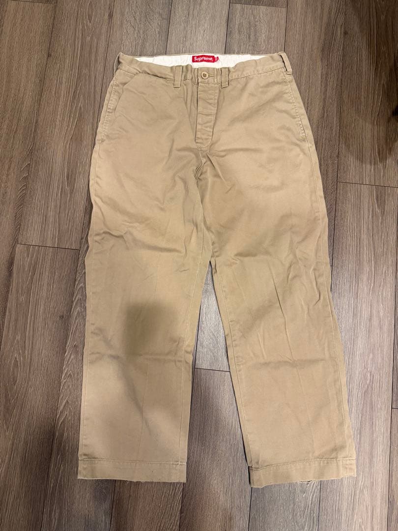 シュプリーム　チノパン　32